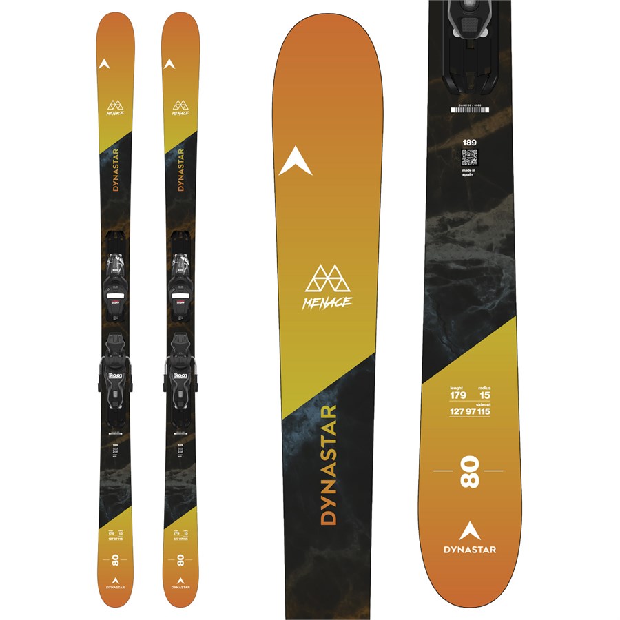 2024 Dynastar M Menace 80 Junior Skis w Xpress 10 GW
