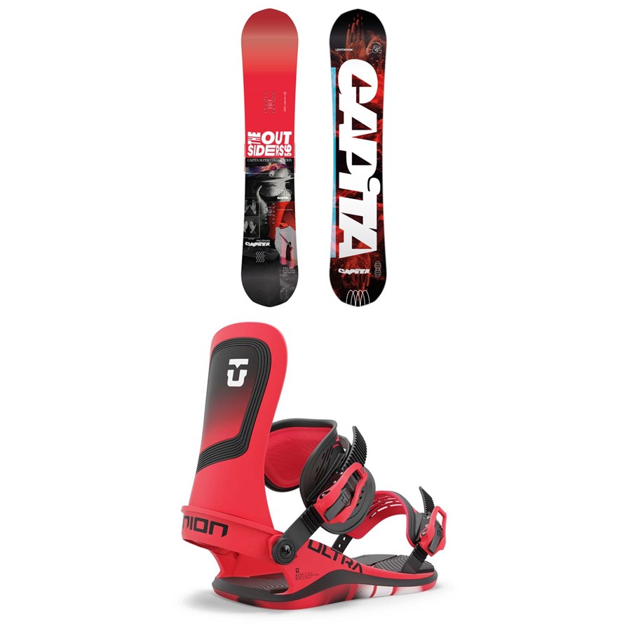 evo CAPiTA Outerspace Living Snowboard + Union Ultra Snowboard