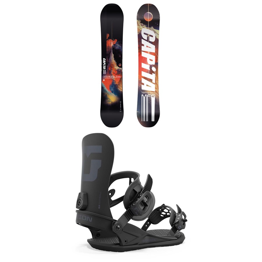 evo CAPiTA Outerspace Living Snowboard + Union Ultra Snowboard
