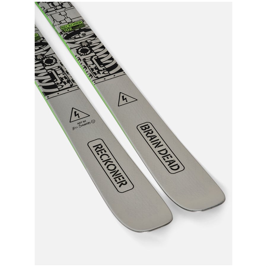 K2 x Brain Dead Reckoner 102 Skis 2025 | evo