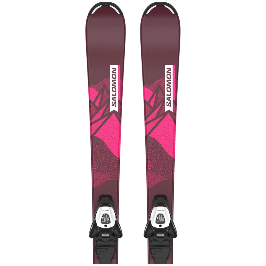 Salomon Lux Jr M Skis + L6 GW Bindings - Kids' 2024 | evo