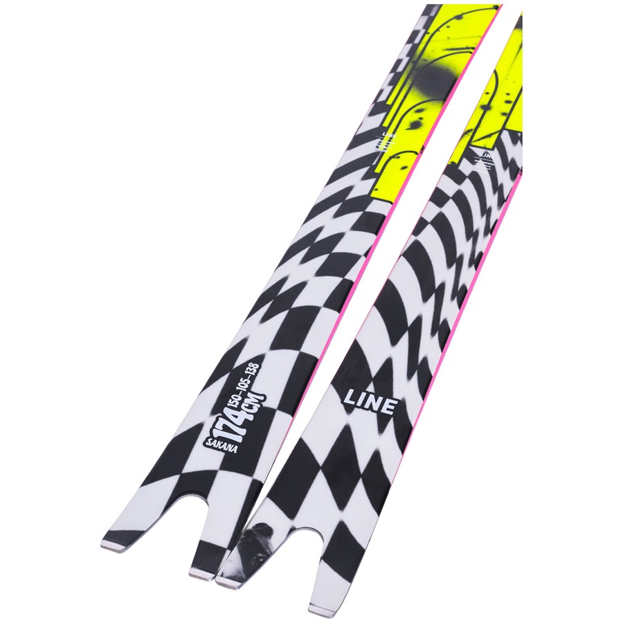 LINE SAKANA 181cm DPS PHANTOM加工付き Amazon | [ライン] フリースタイルスキー板 メンズ サカナ