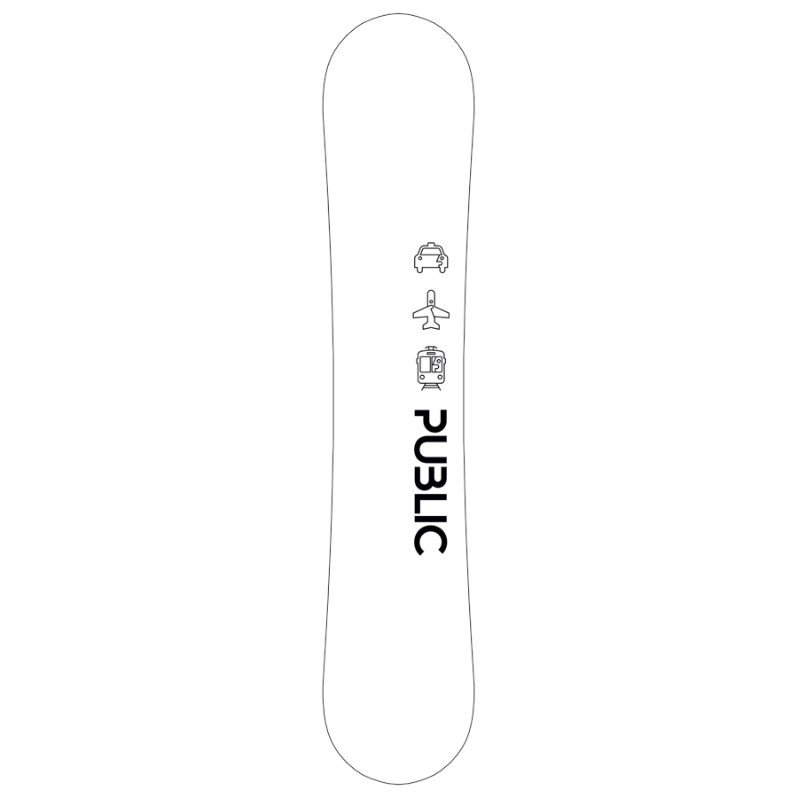 PUBLIC GENERAL HYBRID CAMBER　153cm Public General Snowboard 2025 | Zumiez