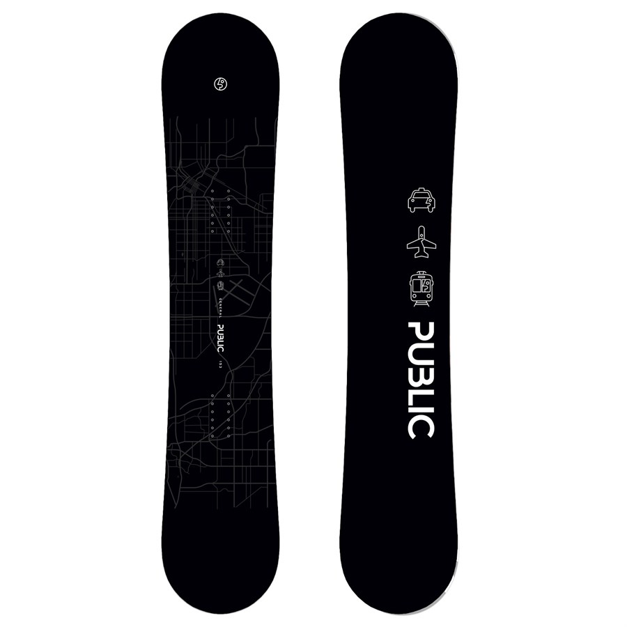 PUBLIC GENERAL HYBRID CAMBER　153cm Public Snowboards General Snowboard 2026 | evo
