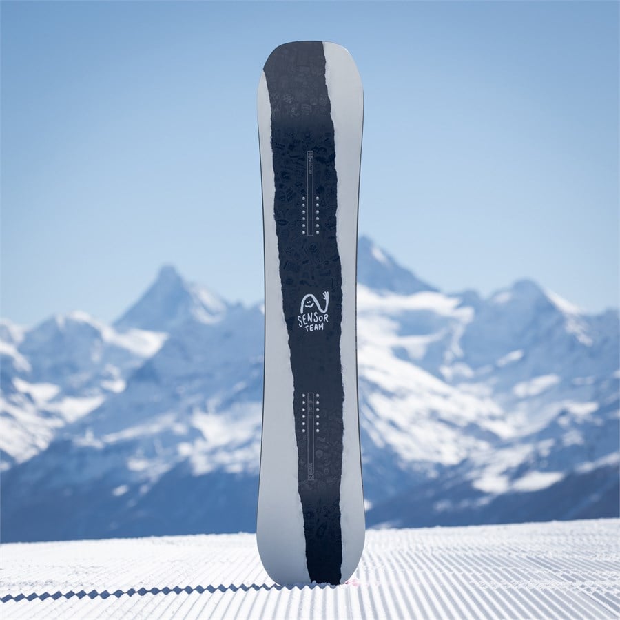 スノーボード NIDECKER SENSOR 150 Nidecker Sensor 2023 - Carbon Fiber Snowboard | Get Boards