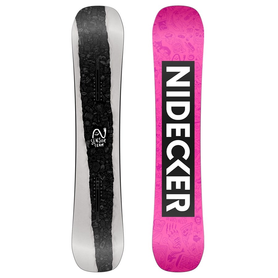 スノーボード NIDECKER SENSOR 150 Nidecker Sensor 2023 - Carbon Fiber Snowboard | Get Boards