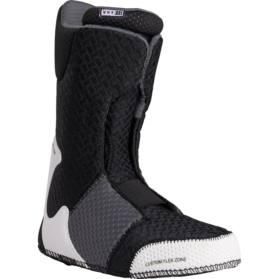 Nidecker Rift Lace ブラック スノーボードブーツ Nidecker Rift Lace 2024 Snowboard Boot Review