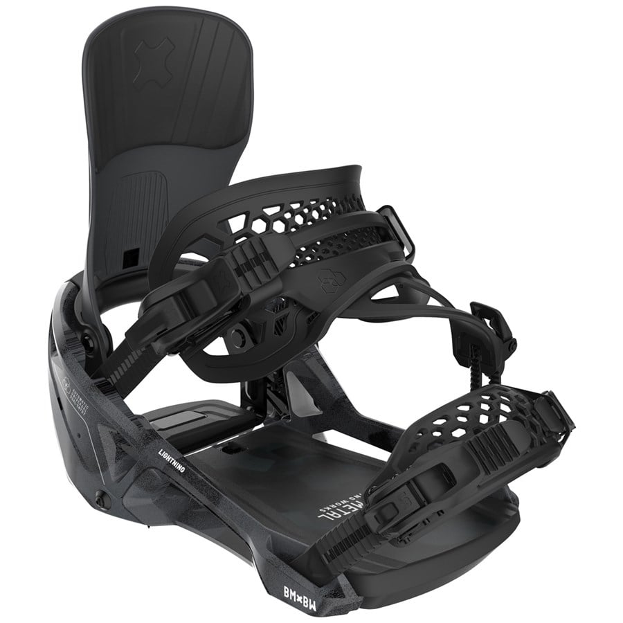 BENT L Lightning Supermatic ビンディング Bent Metal Lightning Supermatic Snowboard Bindings 2026 | evo