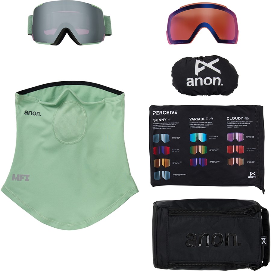 Anon M5S MFI Low Bridge Fit Goggles | evo
