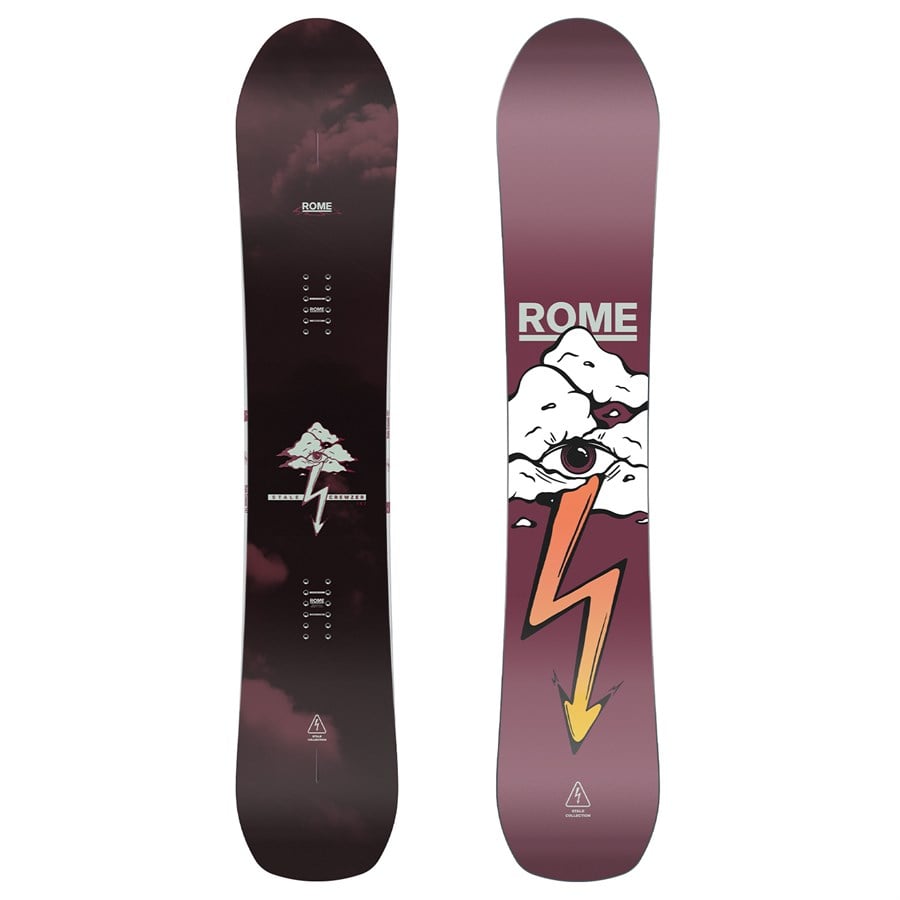 Rome Stale Crewzer Snowboard 2026 | evo