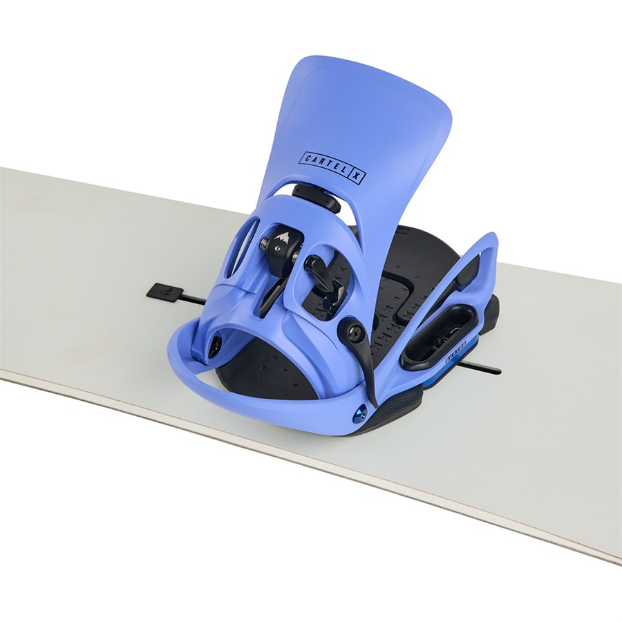 Burton Step on Cartel X EST Snowboard Bindings 2026 | evo