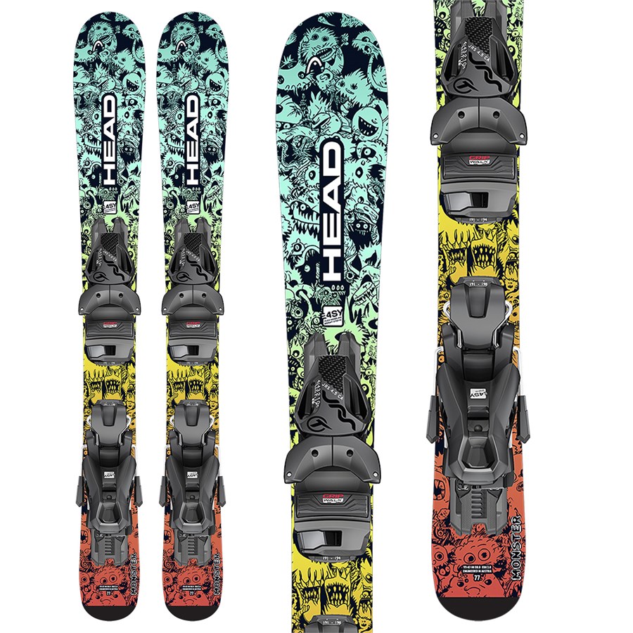 Head Monster Easy Skis + JRS 4.5 GW CA Bindings - Kids' 2026 | evo