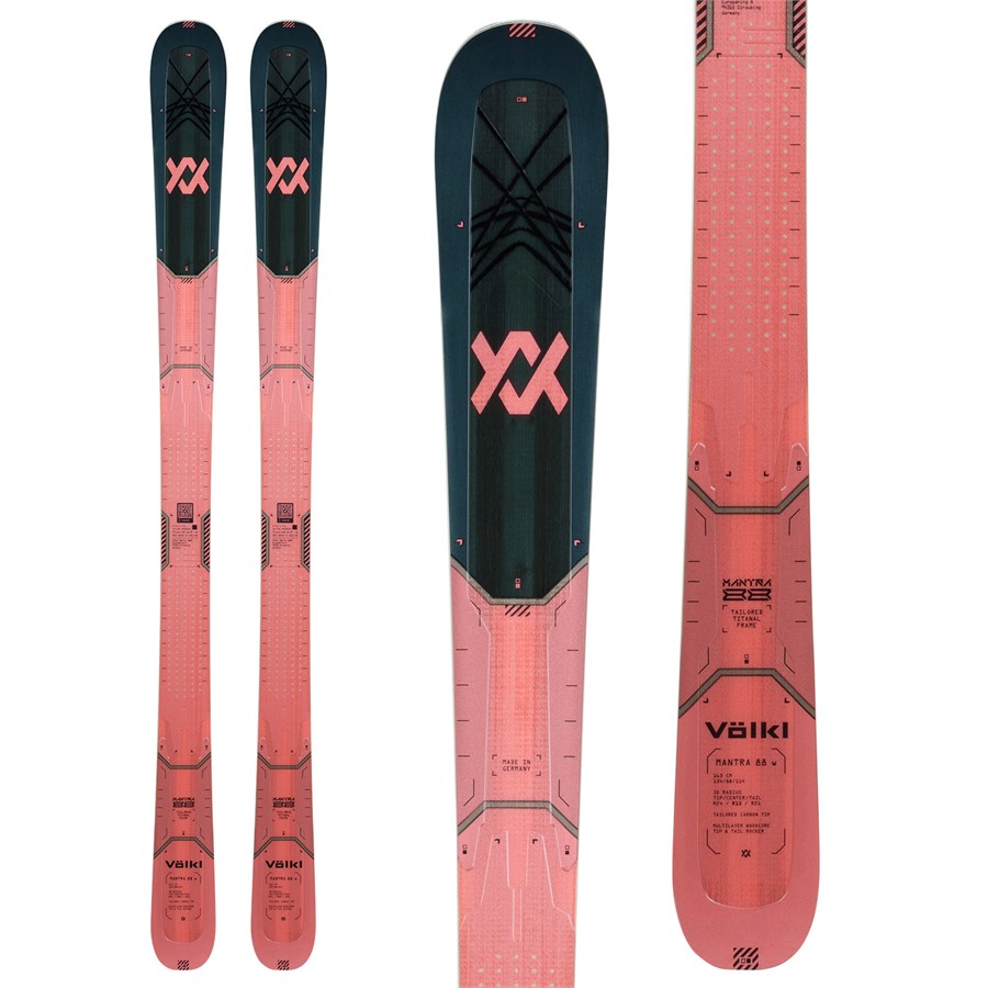 Völkl Mantra スキー 184cm Markerバインディング付き Volkl - フォルクル Volkl BCスキー MANTRA 184cm 100mm