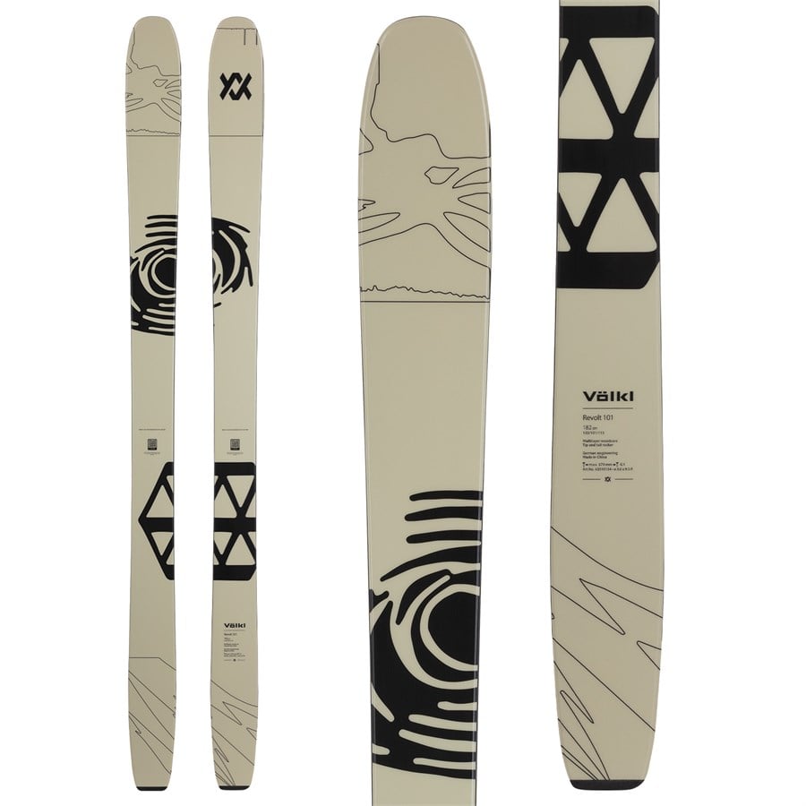 「新品未使用」Völkl REVOLT104 Markergriffon Völkl Revolt 104 Skis 2026 | evo
