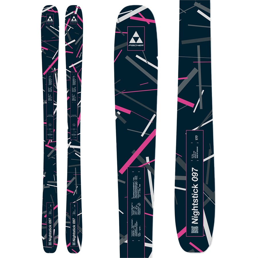 新品同様FISCHER NIGHTSTICK 97 170cm金具付24-25型 Fischer Nightstick 97 Skis 2026 | evo
