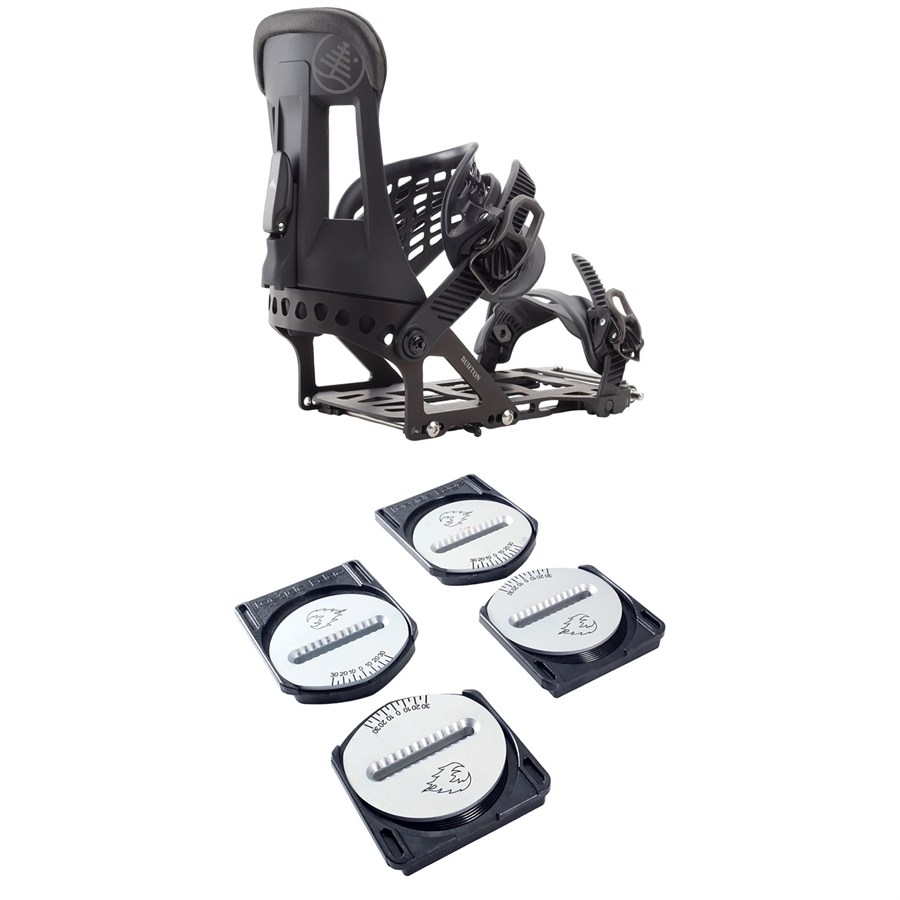 evo Burton Hitchhiker Splitboard Bindings + Spark R&D Spark Pucks