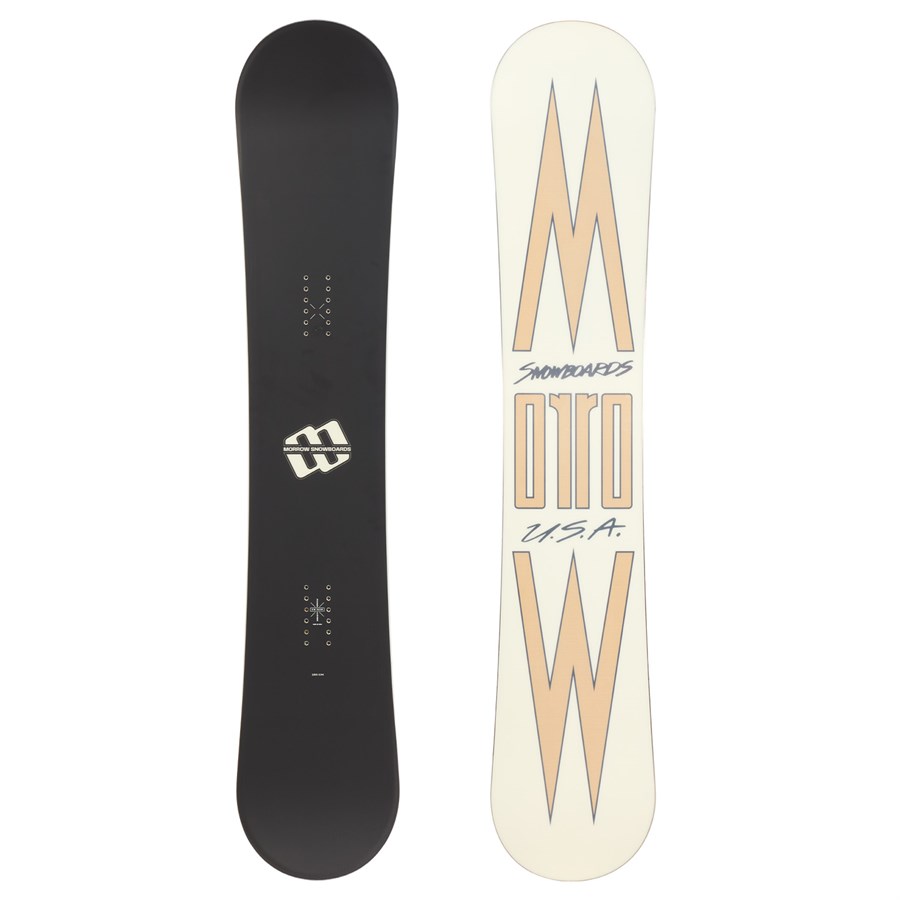 Morrow boards スノーボード morrow-bold-logo-snowboard-