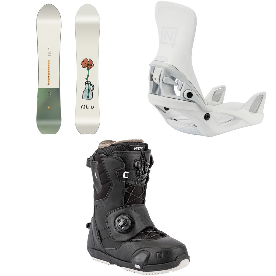 みー様 Nitro Cave TLS Step On Snowboard Boot - Women's (16907)並行輸入