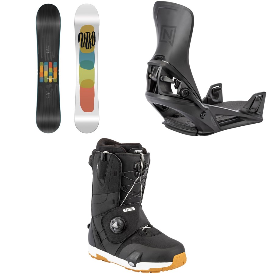 evo Nitro Phase Snowboard Step On Snowboard Bindings Venture