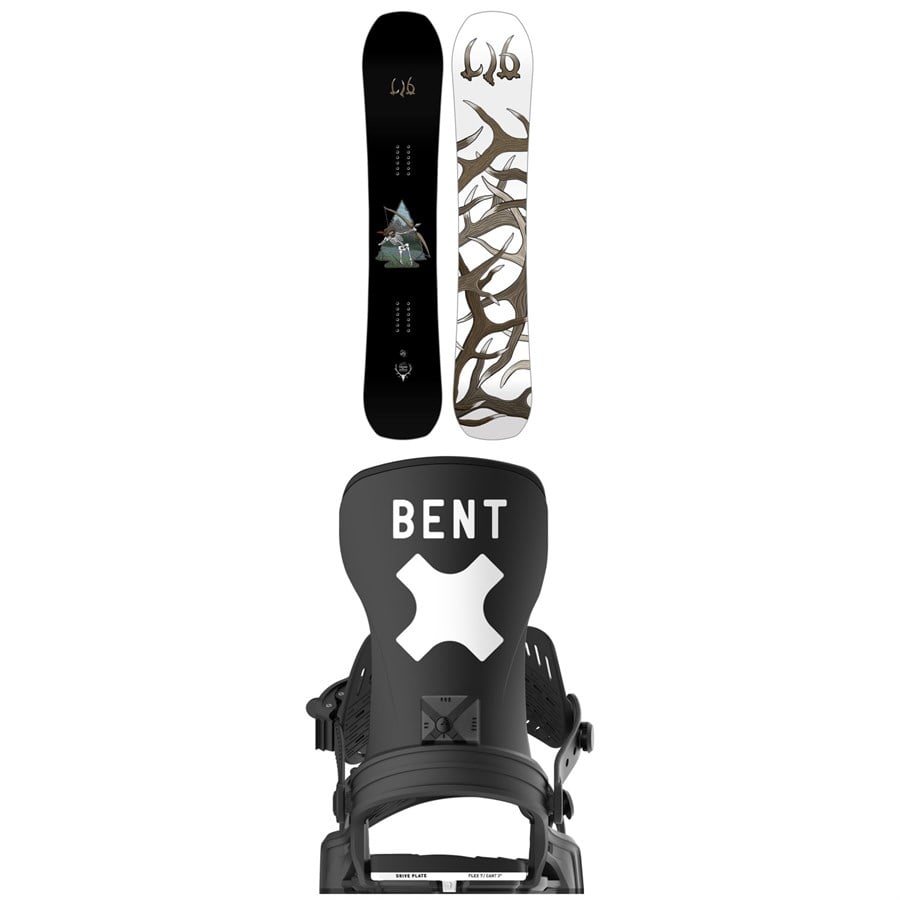 evo Lib Tech Lib Rig C3 Snowboard + Bent Metal Anvil Snowboard