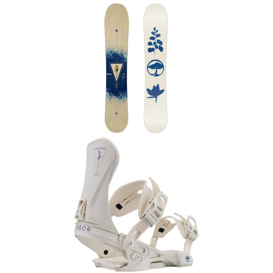 evo Arbor Veda Snowboard + Sequoia Snowboard Bindings - Women's