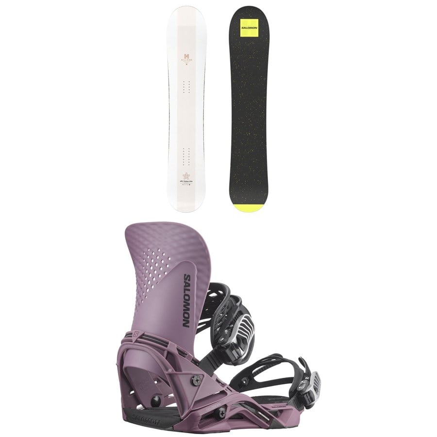 evo Salomon HPS - Takaharu Nakai Snowboard + Highlander Snowboard