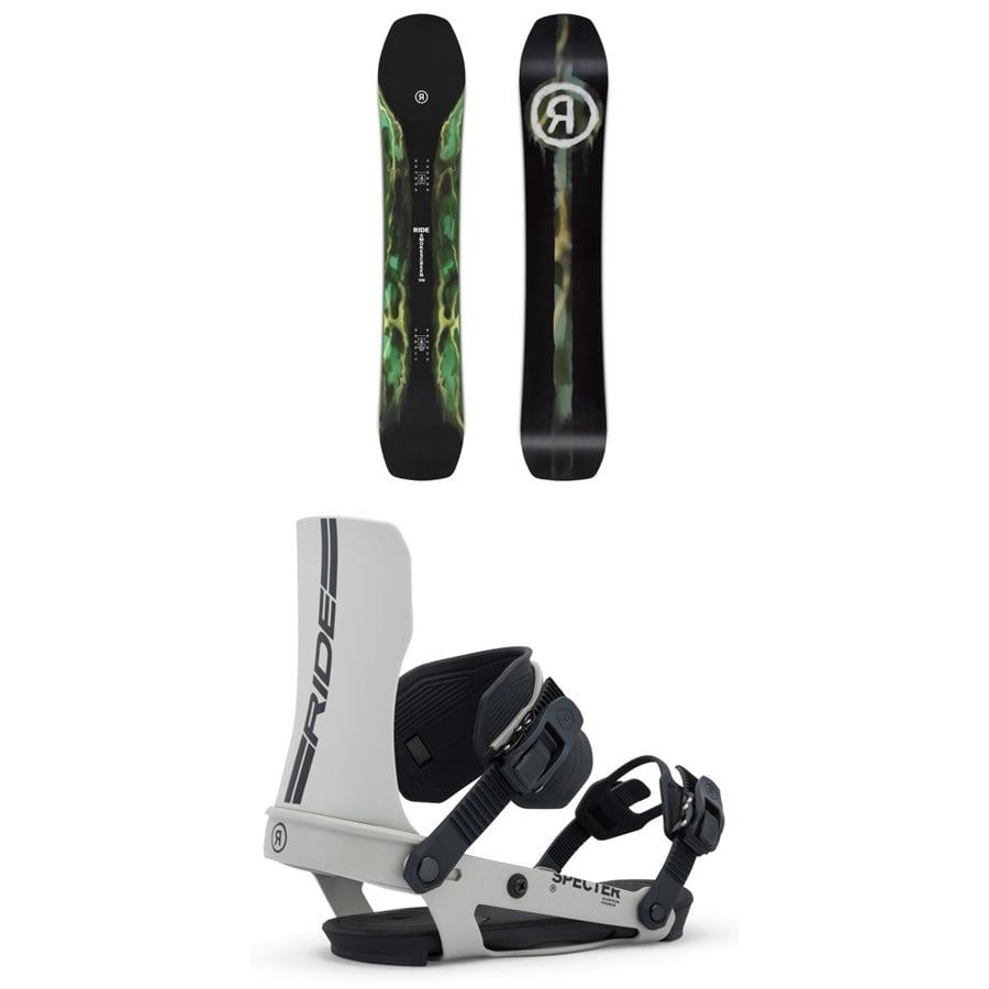 evo Ride Compact Snowboard + Specter Snowboard Bindings - Women's