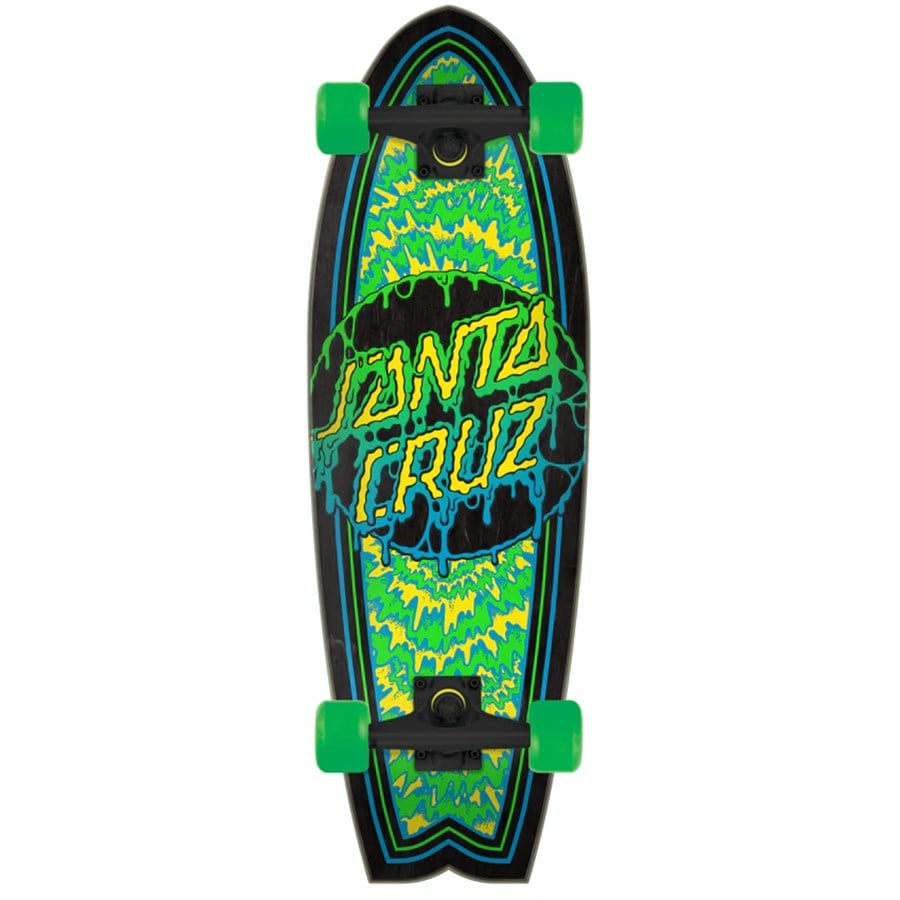 evo Santa Cruz Skateboards Toxic Dot 8.8 Cruiser Complete Outlet
