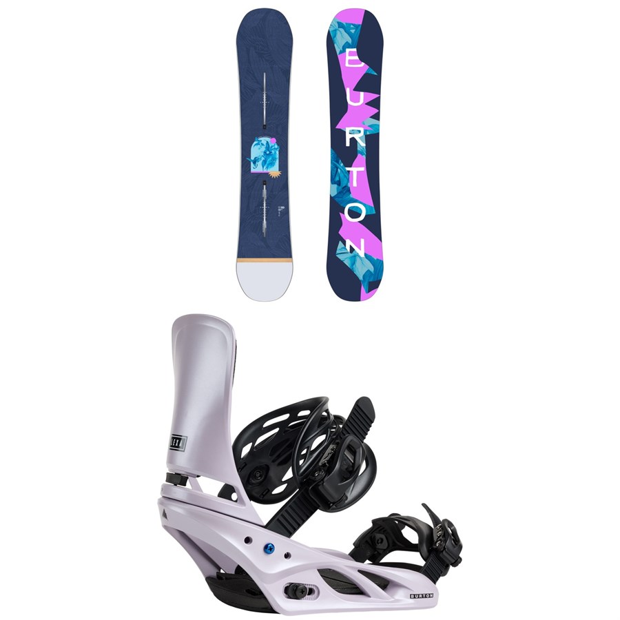 BURTON YEASAYER 152cm LEXA EST セット evo Burton Yeasayer Flying V Snowboard + Lexa X EST Snowboard