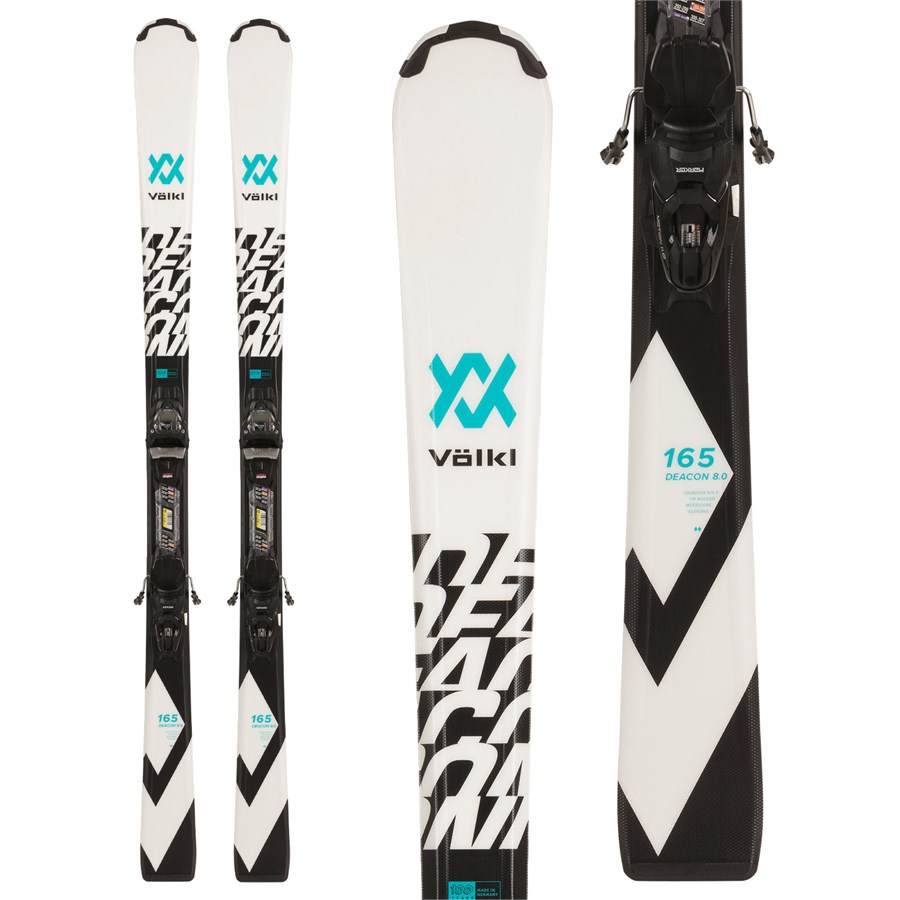 Völkl Deacon 80 Skis + Lowride XL 13 Bindings 2024 - Used | evo Canada