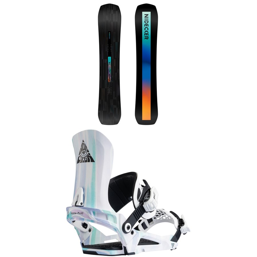 evo Nidecker Beta Snowboard + Kaon-Plus Snowboard Bindings 2026