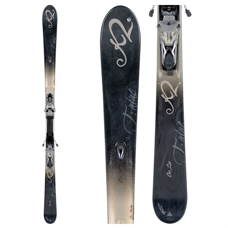 k2 first luv ski One Skis w/Marker Mod 11.0 Bindings Size 160 Cm Color Black Use Replays Sports Exchange K2 First Luv Skis + ERP 10.0 Bindings K2 Luv Bug Youth Snow