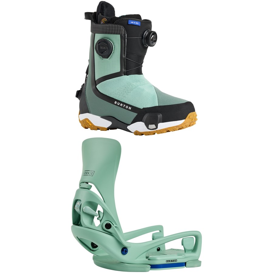 evo Burton Highshot X Step On Wide Snowboard Boots + Step On Lexa