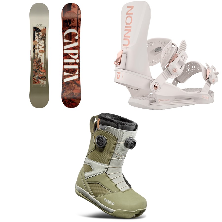 CAPiTA PARADISE 145 × UNION Juliet M evo CAPiTA Paradise Snowboard + Union Juliet Snowboard Bindings +