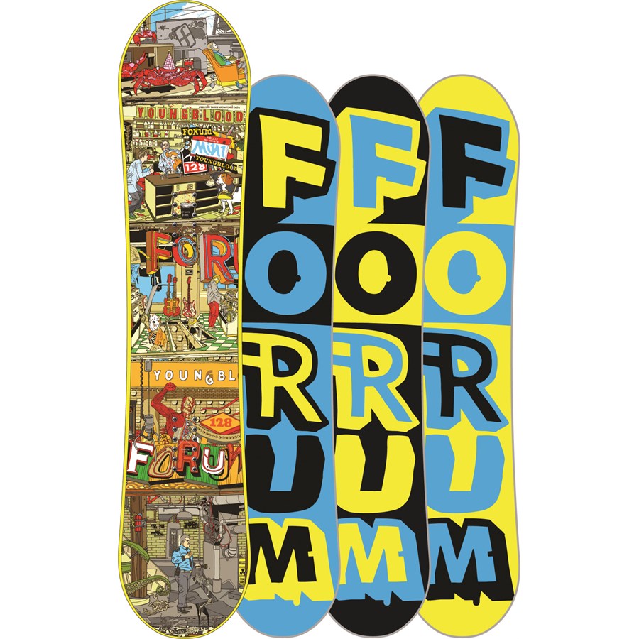 Forum Mini Youngblood Snowboard - Youth 2010 | evo