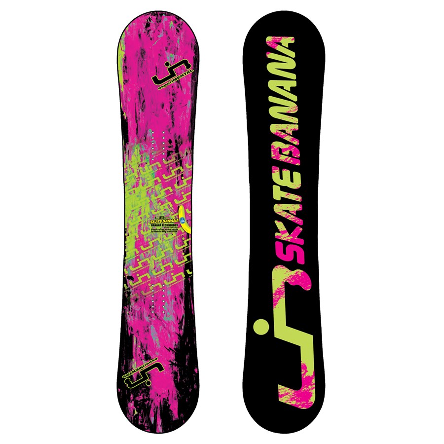 Lib Tech Skate Banana BTX Wide Banana Rocker (Pink/Green