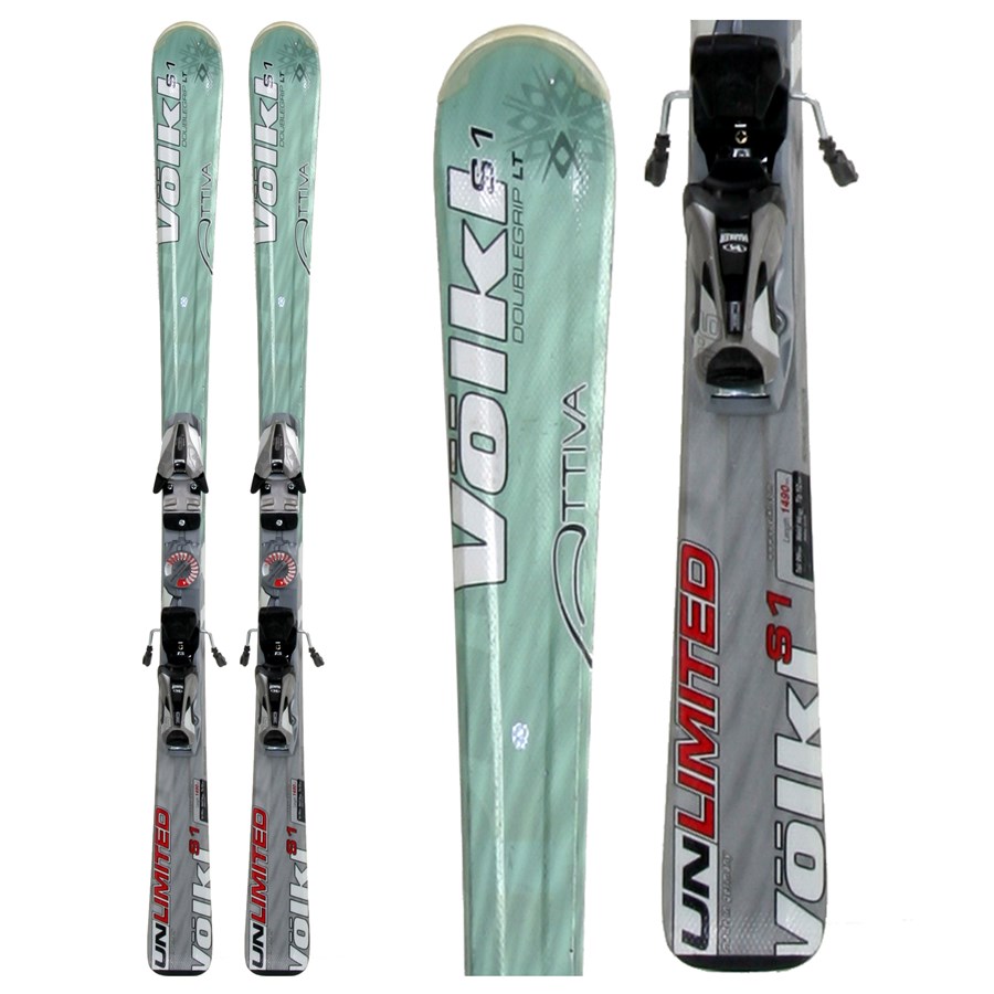 Volkl Attiva Motion S4 Skis + Marker Attiva LT 11.0 Bindings