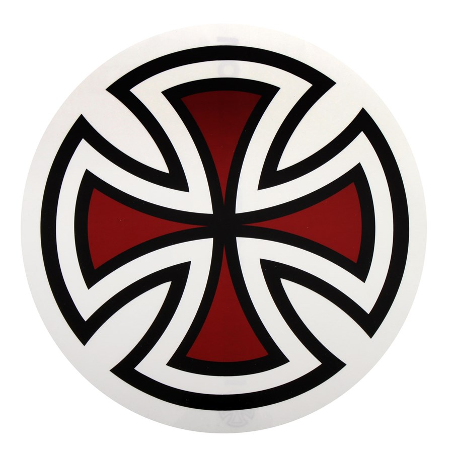 インディ Independent Cross Logo 特大ステッカー ② Independent Cross Logo 12
