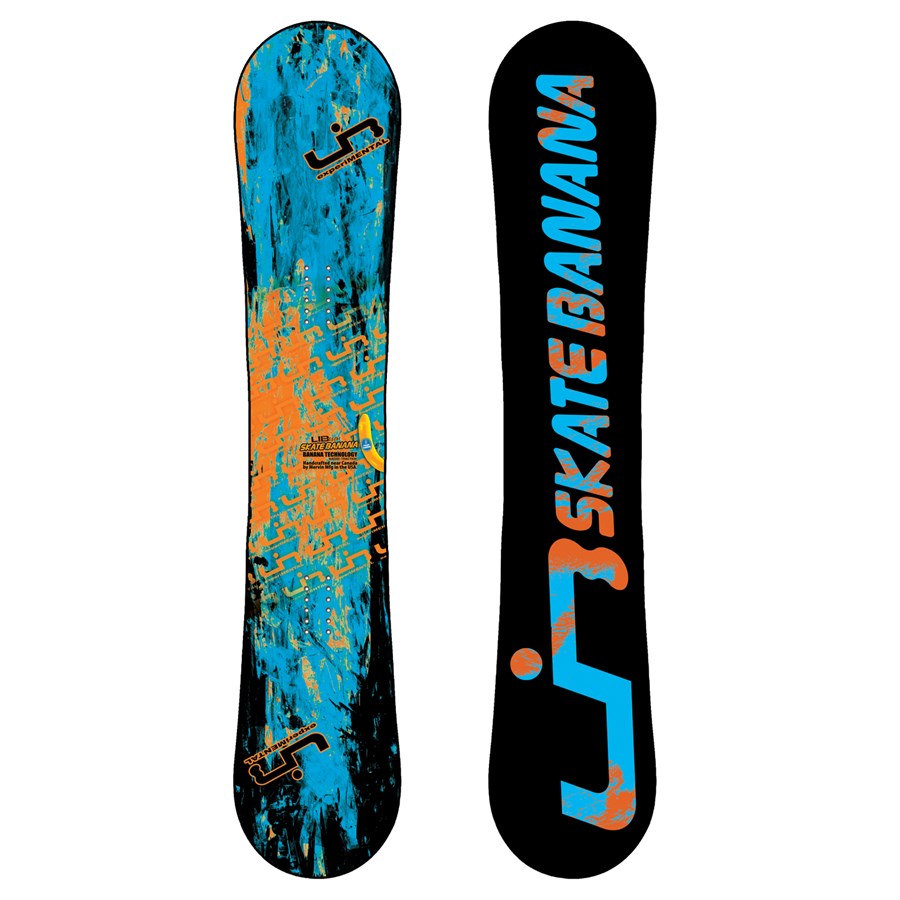 Lib Tech Skate Banana BTX Banana Rocker (Blue/Orange) Snowboard