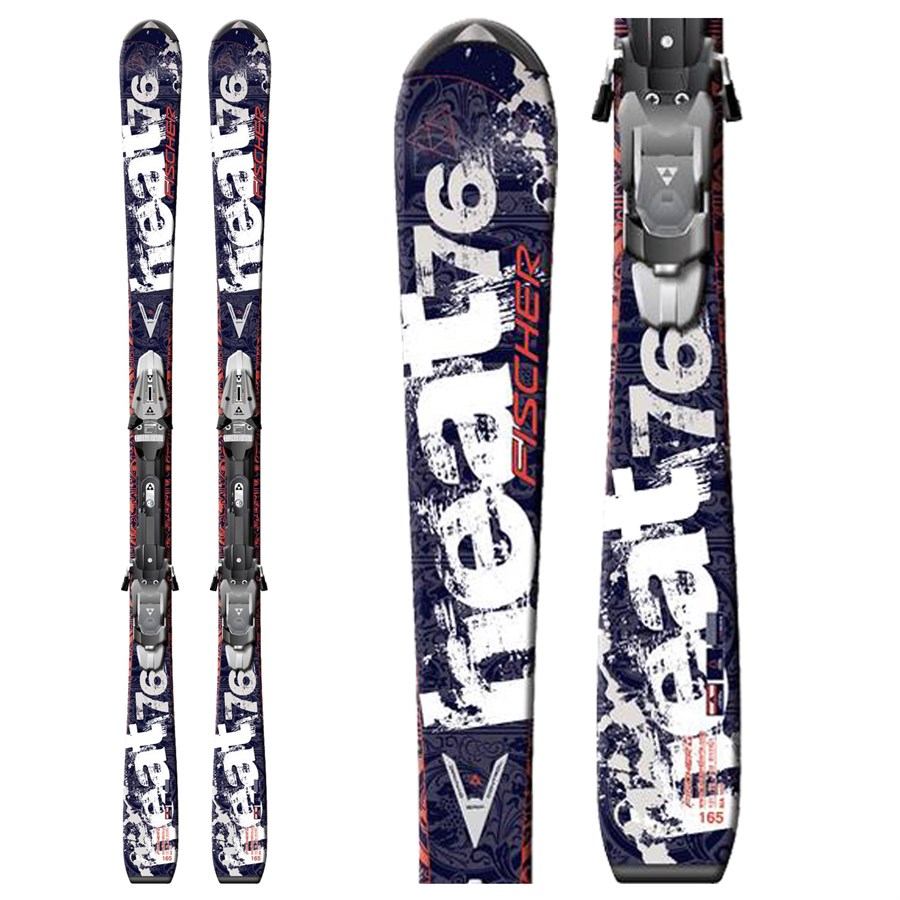 Fischer Heat 76 RF SP Skis + FSX12 Railflex2 Bindings 2010 | evo
