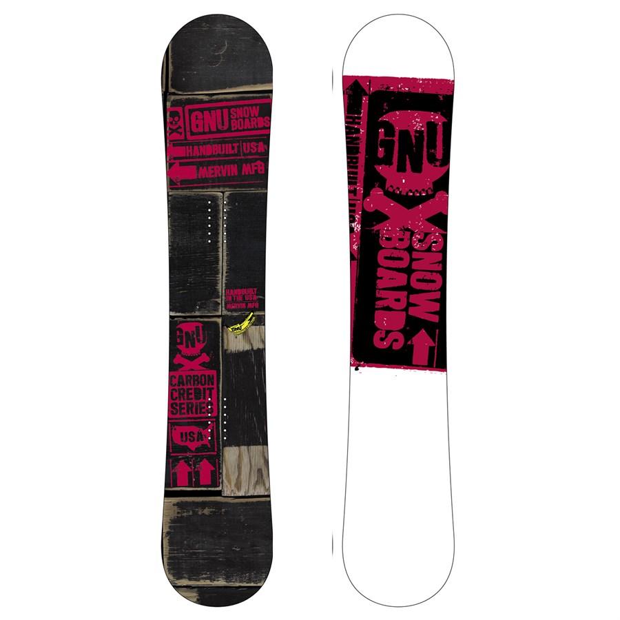 GNU Carbon Credit BTX Banana Rocker Snowboard 2011 | evo
