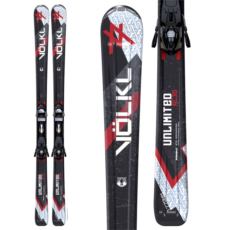 フォルクル/VOLKL UNLIMITED AC50 170cm R16.3 Volkl AC30 Skis + iPT Wide Ride 12.0 Bindings 2011 | evo