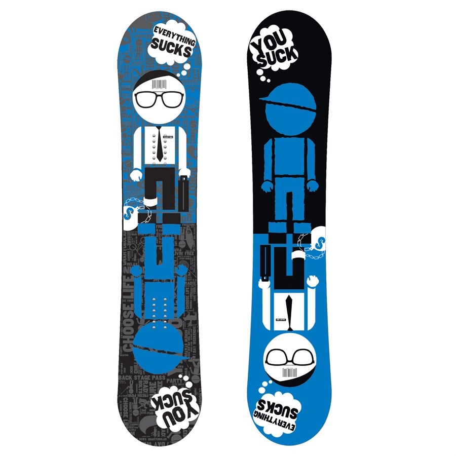 StepChild Salary Man Snowboard 2011 | evo