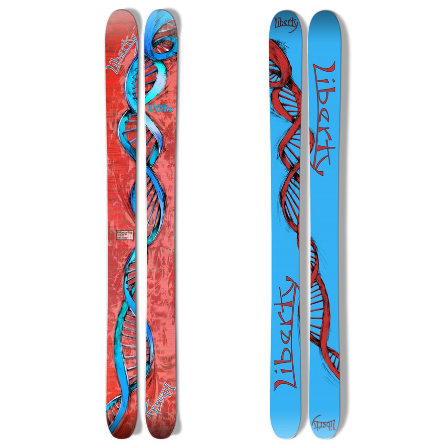 スキー Liberty DOUBLE HELIX 182cm 121mm Liberty Double Helix Skis 2012 | evo