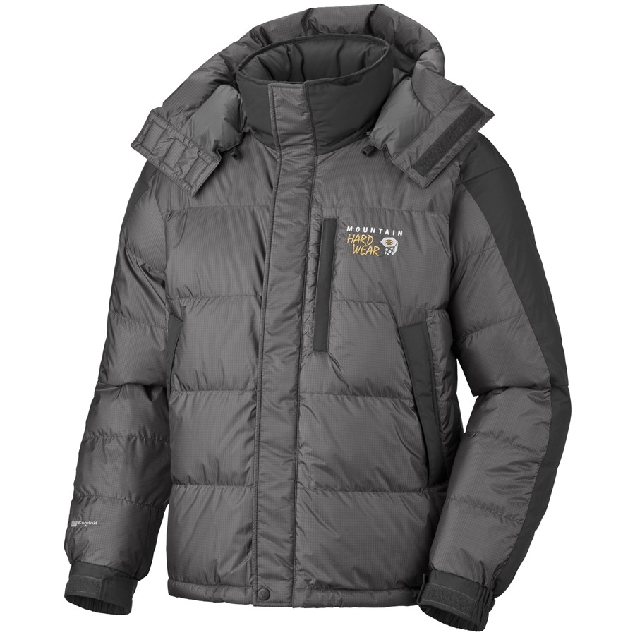 Mountain hardwear sub zero hooded clearance jacket