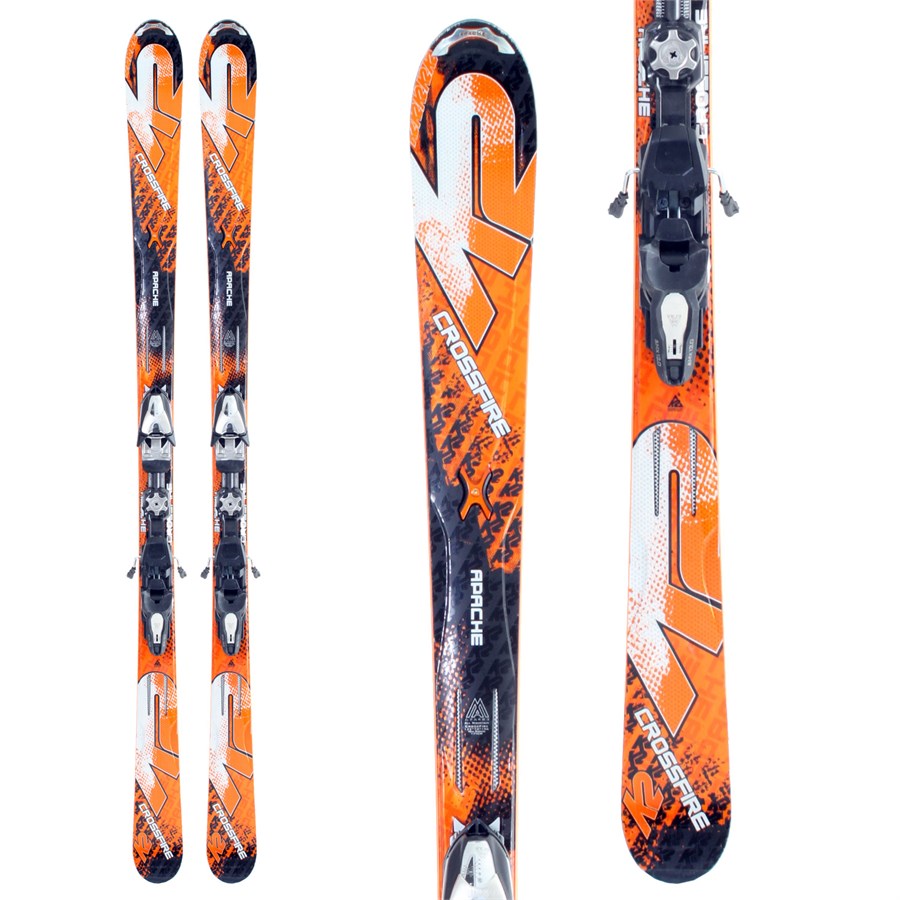 K2 Apache Crossfire Skis + Bindings - Used 2010 | evo