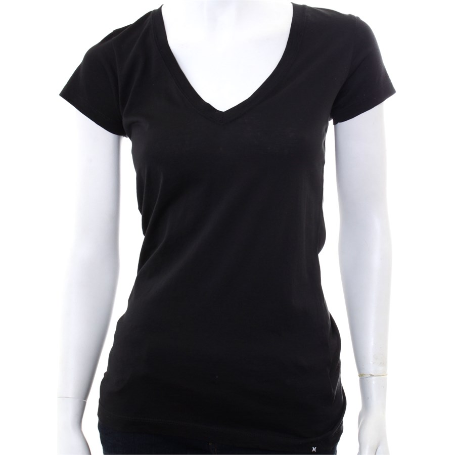 Hurley Solid Perfect V Neck T Shirt - Women's | evo outlet