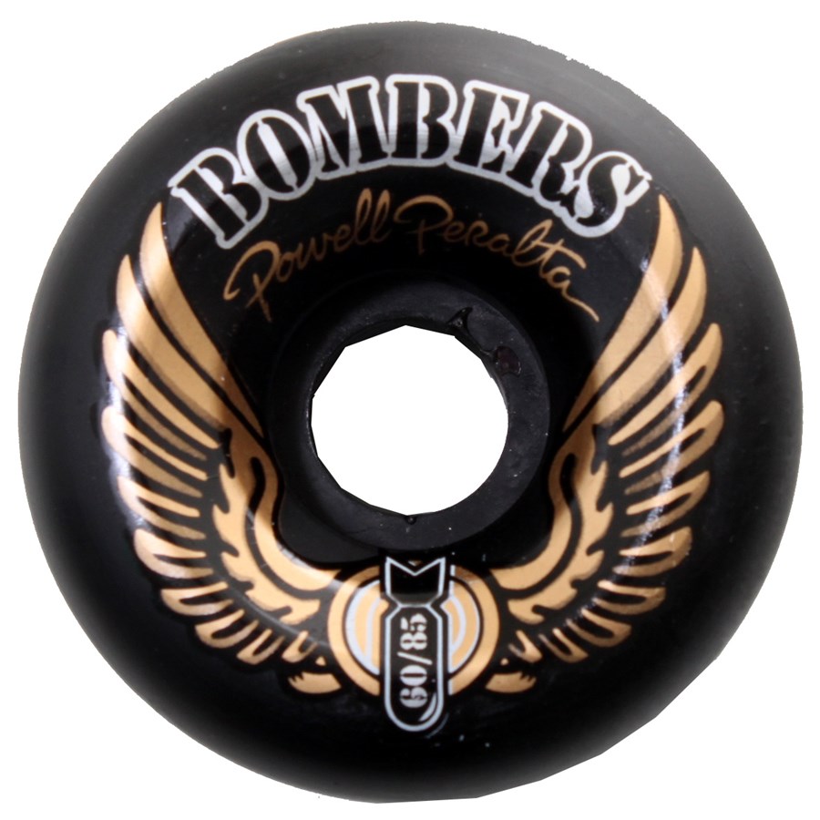 Powell Peralta Powell Peralta Bomber 60mm 85A Black | evo