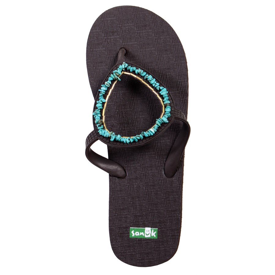 Sanuk Ibiza Gypsy Women's rubber strap sandals Flip Flops