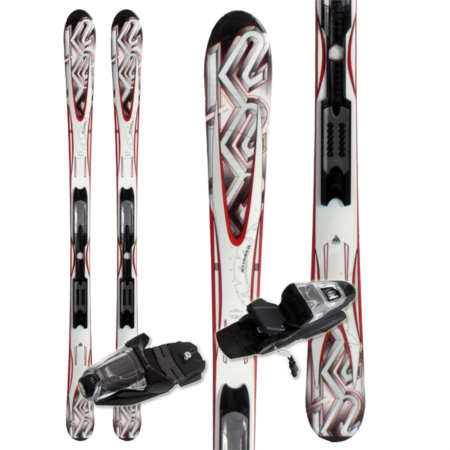 【送料無料】K2 AMP STINGER 160cm マーカー MZ 10.0 K2 A.M.P. Stinger Skis + M2 10 Bindings 2011 | evo